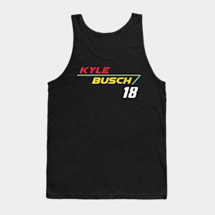 Kyle Busch 18 style Tank Top